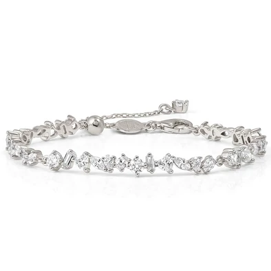 Nomination ezüst cirkónia köves karkötő - 149883/031