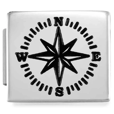 Nomination iránytű charm - 230109/02