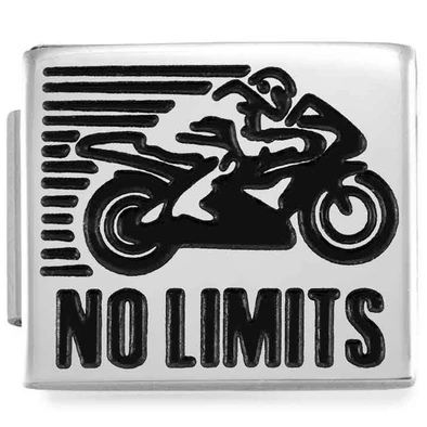Nomination "NO LIMITS" motoros charm - 230109/11
