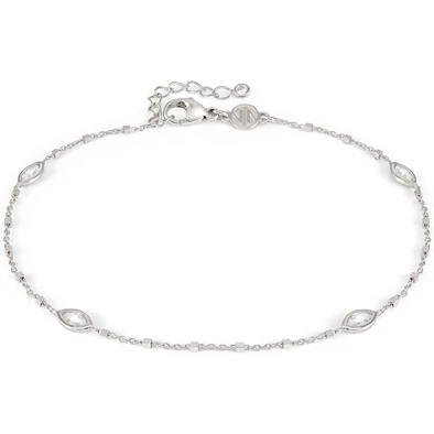 Nomination Anklets ezüst bokalánc Marquise cirkónia kövekkel - 241001/063