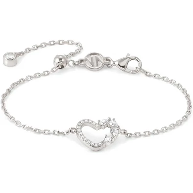Nomination Shine Me Up ezüst szív női karkötő - 241901/003
