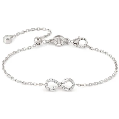 Nomination Shine Me Up végtelen ezüst karkötő - 241901/010