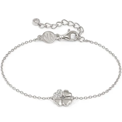 Nomination négylevelű lóhere ezüst női karkötő - 242300/001