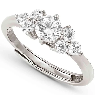 Nomination cirkónia köves állítható ezüst gyűrű - 242501/010/004