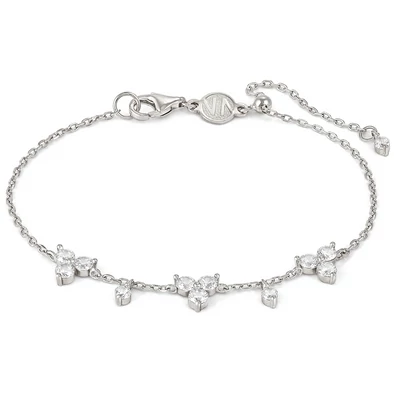 Nomination ezüst karkötő cirkónia kövekkel - 242504/010