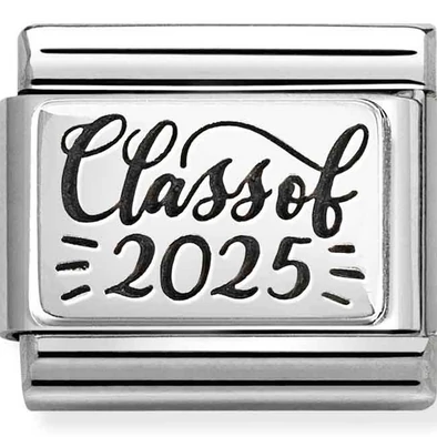 Nomination "Class of 2025" ezüst charm - 330102/65
