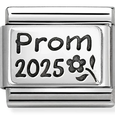 Nomination "Prom 2025" szív charm  - 330109/64
