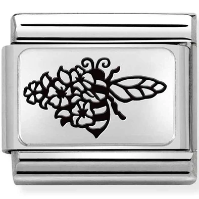 Nomination méh és virágok charm - 330111/21
