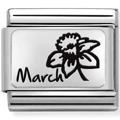 Nomination virágos március charm - 330112/15