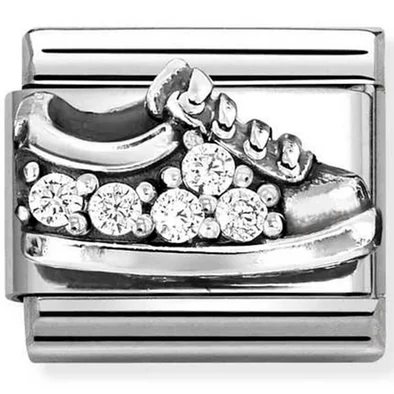 Nomination cirkónia köves tornacipő charm - 330327/17