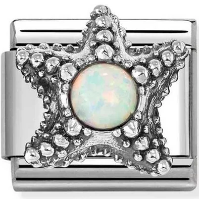 Nomination opál tengeri csillag charm - 330511/05