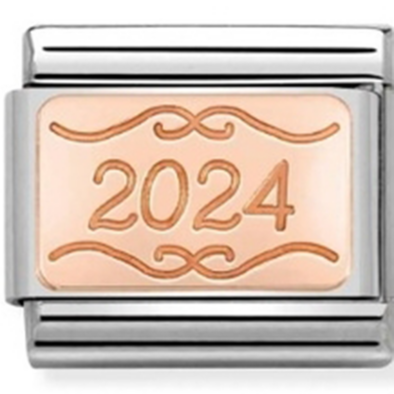 Nomination rozé 2024 ezüst charm - 430101/54