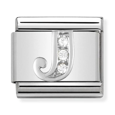 Nomination "J" charm - 330301/10