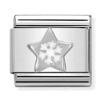 Nomination ezüst csillag charm - 330204/01
