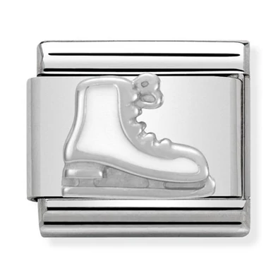 Nomination ezüst jégkorcsolya charm - 330204/04