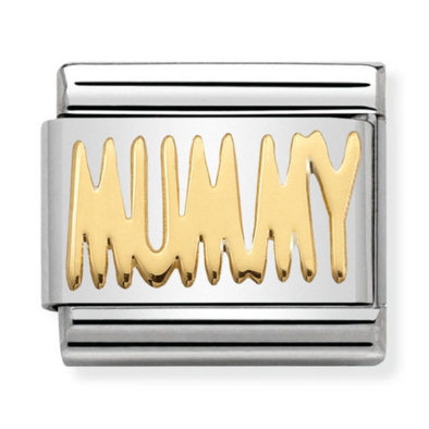 Nomination arany 'MUMMY' charm - 030107/21