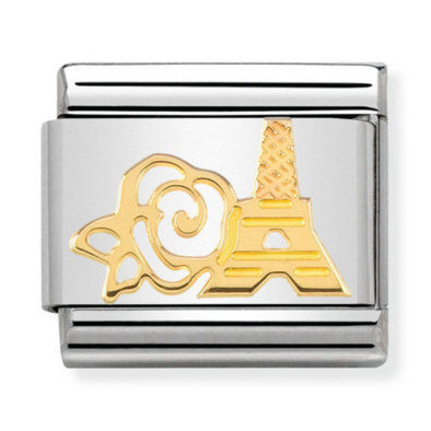 Nomination arany rózsa és Eiffel torony charm - 030162/18