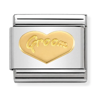 Nomination vőlegény charm - 030162/34