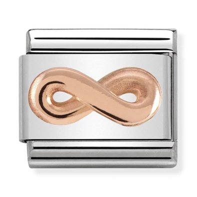 Nomination rozé arany végtelen charm - 430106/03