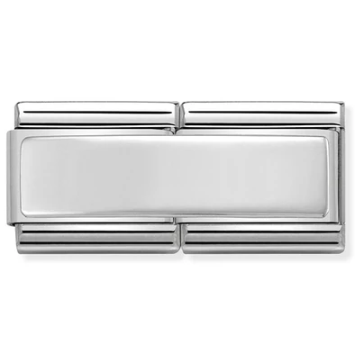 Nomination ezüst dupla charm - 330710/01