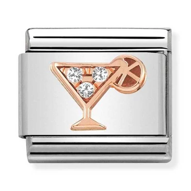 Nomination rozé arany koktél charm - 430305/28