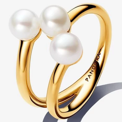 Pandora gyöngyös tripla gyűrű - 163285C01-52