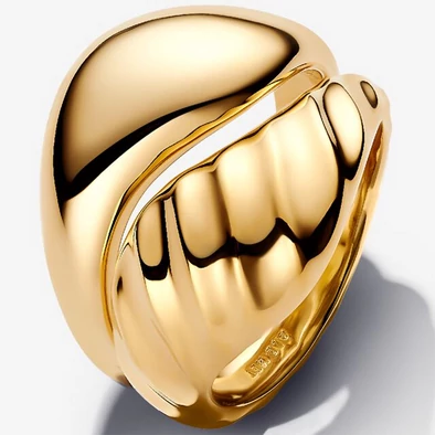 Pandora arany fodros gyűrű - 163832C00-56