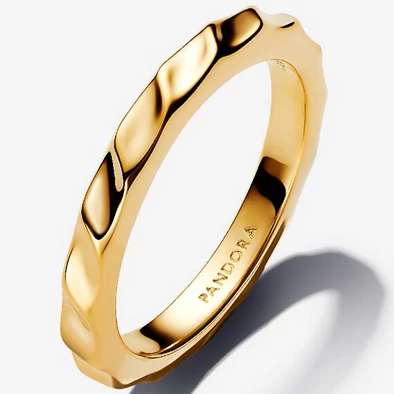 Pandora arany hullámos gyűrű - 163885C00-50