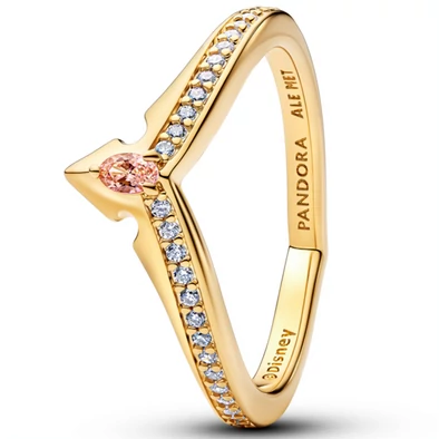 Pandora Disney Aurora hercegnő tiara gyűrű  - 164334C01-50