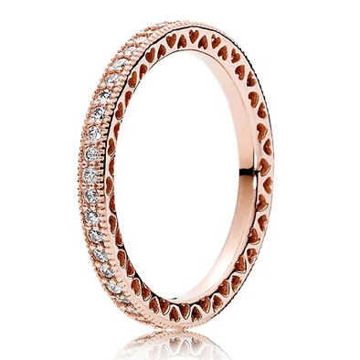 Pandora szívei gyűrű - 180963CZ