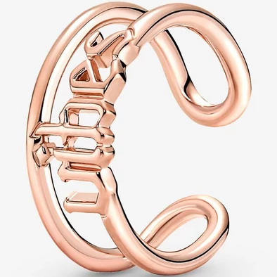 Pandora Me rozé hangulat nyitott gyűrű - 181986C00-54