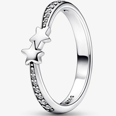 Pandora ragyogó hullócsillag gyűrű - 192365C01-50