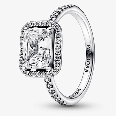 Pandora csillogó téglalap gyűrű - 192391C01-50