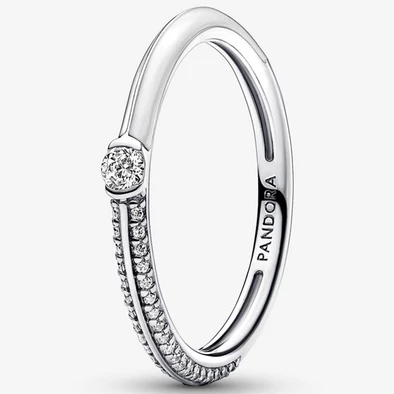 Pandora Me pavé & fehér gyűrű - 192528C02-50