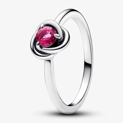 Pandora ezüst születésköves október gyűrű - 192993C10-50