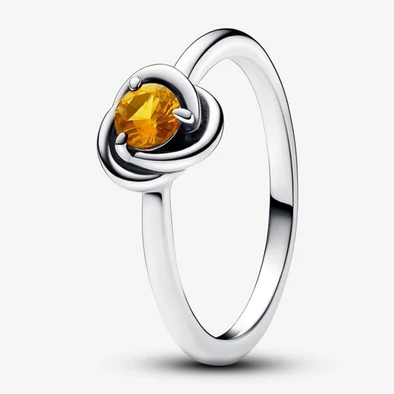 Pandora ezüst születésköves november gyűrű - 192993C11-50