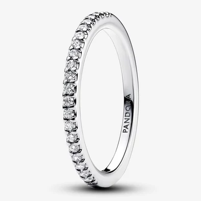 Pandora ezüst csillogó szalag gyűrű - 192999C01-50