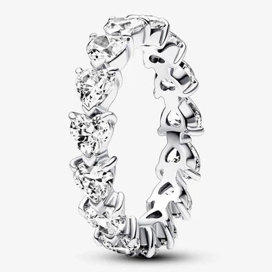 Pandora végtelen szívek örökkévalóság gyűrű - 193103C01-50