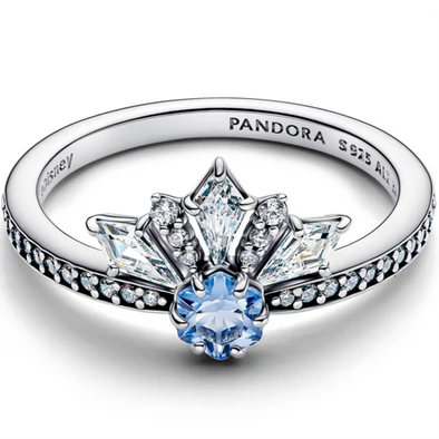 Pandora Disney Jégvarázs Elza tiara gyűrű - 194134C01-48 Pandora Disney Jégvarázs Elza tiara gyűrű - 194134C01-48