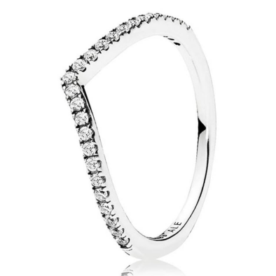 Pandora csillogó kívánság gyűrű - 196316CZ