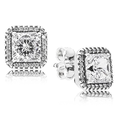 Pandora ezüst fülbevaló - 290591cz