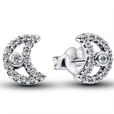 Pandora ezüst félhold fülbevaló - 294257C01 Pandora ezüst félhold fülbevaló - 294257C01