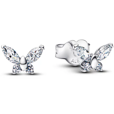 Pandora ezüst pillangó fülbevaló - 294263C01 Pandora ezüst pillangó fülbevaló - 294263C01