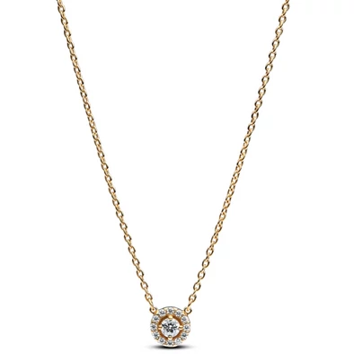 Pandora Arany pavé glória medálos nyaklánc - 363548C01-45