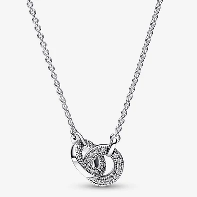 Pandora Signature összefonódó körök nyaklánc - 392736C01-45
