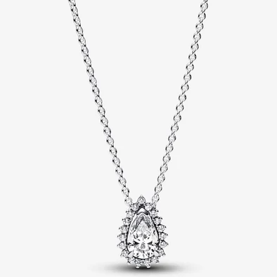 Pandora ezüst kiemelt köves nyaklánc - 392832C01-45