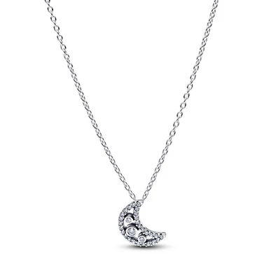 Pandora ezüst félhold nyaklánc - 394259C01-50 Pandora ezüst félhold nyaklánc - 394259C01-50