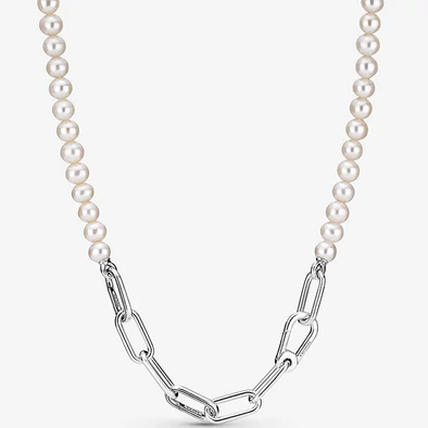 Pandora ME tenyésztett gyöngyös nyaklánc - 399658C01-45