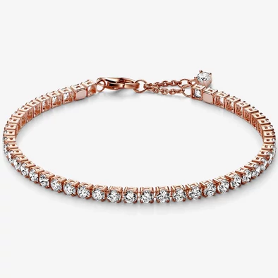 Pandora rozé szikrázó teniszkarkötő - 581469C01-16 Pandora rozé szikrázó teniszkarkötő - 581469C01-16