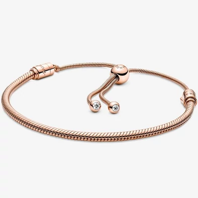 Pandora rozé arany sliding karkötő - 589652C01-2 Pandora rozé arany sliding karkötő - 589652C01-2